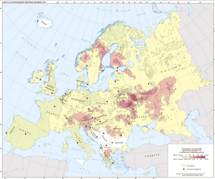 Карта циклонов европа